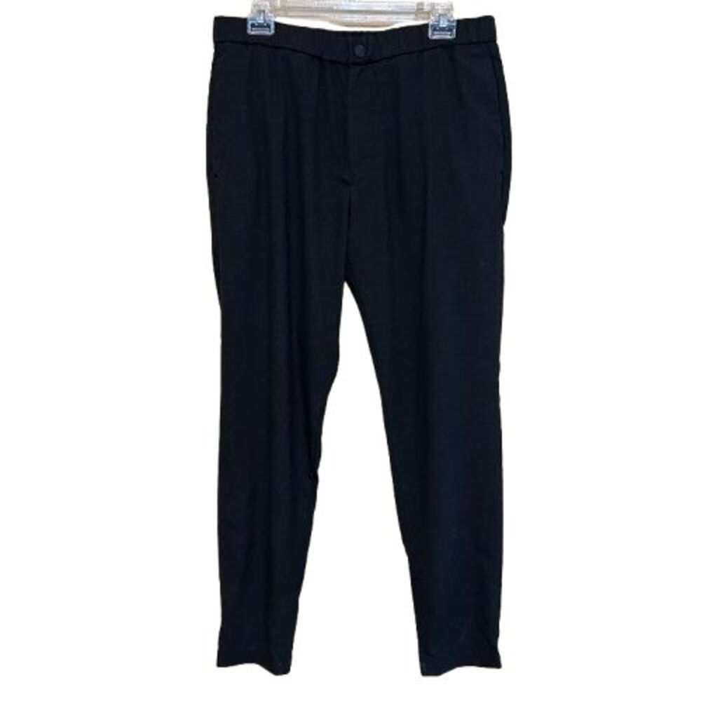Theory Terrance Neoteric Slim Fit Mid Rise Jogger Pant Men Medium Gray Trouser